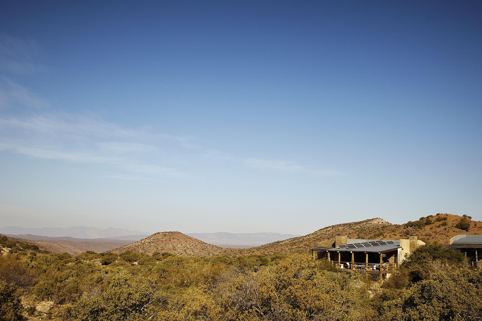 a karoo lodge on the ridge